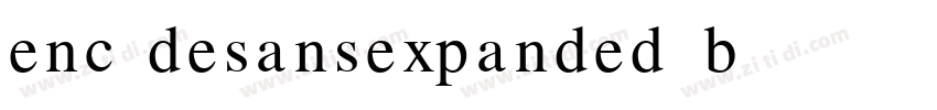 encodesansexpanded b字体转换
